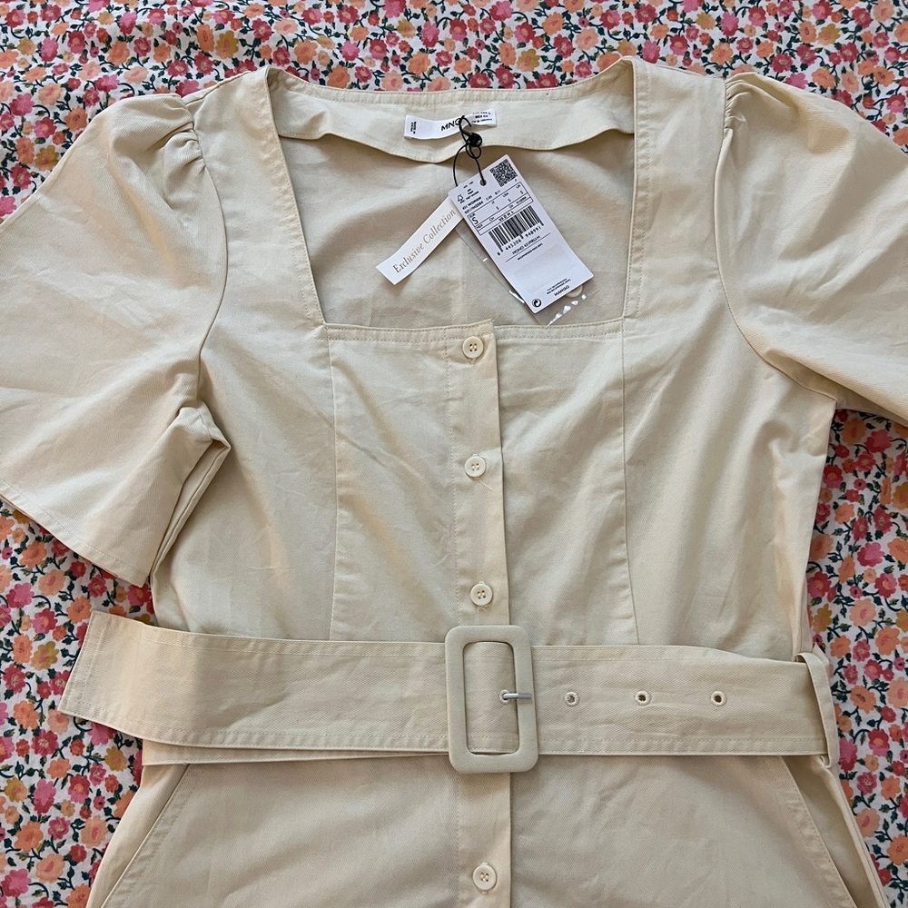 🌼 Mango Butter Yellow Jumpsuit – NWT 🌼‎ - Picture 4 of 7
